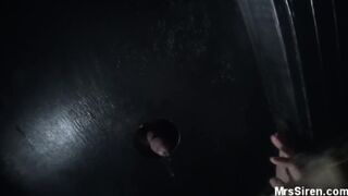 Hot wife first glory hole