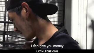 LatinLeche - Cute Straight Latin Guy Stopped on the Street and Paid to Suck 2