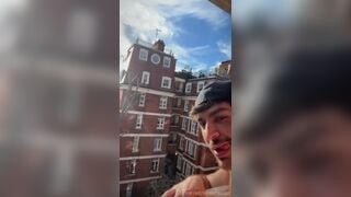 Kayden Gray - Hot Israeli stud Orel Butbul was visiting London and got a classy welcome he looked out onto sunny Mayfair as your thaddy s thick dick stretched his big fat ass 2