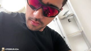 Akim la Matraque  Naxou - Huge arab dick in stairwell bareback fuck - 1