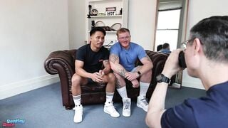 Bring a mate to a porn shoot Meeting Arki Santos