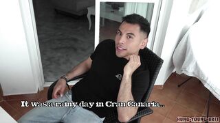 Ultimate stunning HY Lads takes turns on Blonde cute twink with their Enormous Cocks
