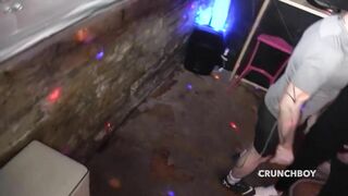 Young guy from Clermont Ferran fucked by two guys in Lyon at the Onyx