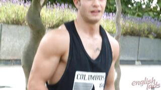 Confident Str8 Hunk Scott - Shows Off His Muscular Body and Shoots a Massive Load - Scott Matthews