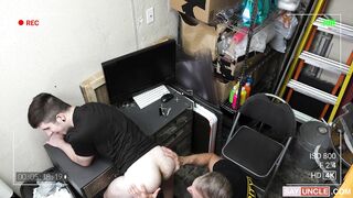 YP Harrison Is Caught Having Sex in a Restroom and Plowed by the Officer HD