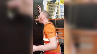 Gloryhole Creampie - TradesmanCock ReddieXXL TenInchDaddy22  TopMonsterCock