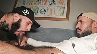 Sucking Macanon s Massive Cock