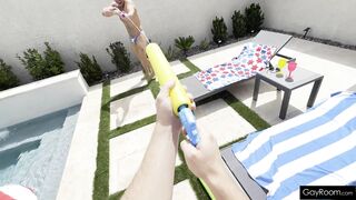 GR 4th July Pool Party - Gay Porn