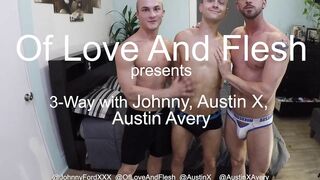 Austin Avery fucked with Johnny Ford and AustinX 3