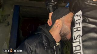 Cocksucker - Massive balls full cum for Cocksucker - Gay Porn 2