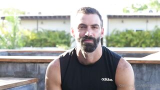 Bearded daddy Ex is back to be be milked and edged - Gay Porn