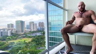 Rick and Griff - How about that view - Gay Porn