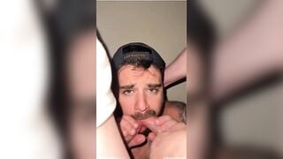 BrandtsBoys - Testing Jordans Cocksucking Skills By Making Him Suck Two Big Cocks At The Same Time - gay porn