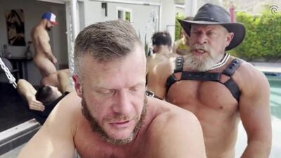 Part 2 2024 Palm Springs ORGY with 25 Gay Men 4 Men - free gay porn