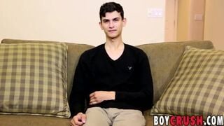 cute justin cross loves telling about his sexual experiences boy crush - gay video