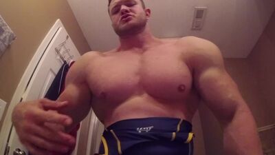 TheBestFlex - Daniel Carter - Wrestler Dominates You - gay porn