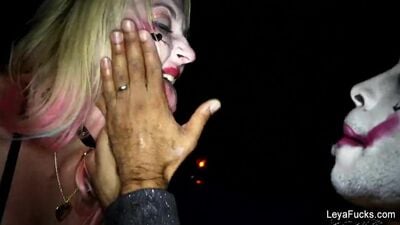 Harley Quinn Leya takes the Joker's BBC