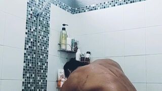 Showering teasing 2 - gay sex porn video