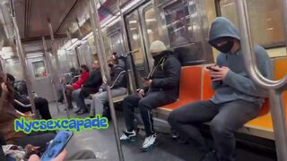 FS - NYCSexcapade - Public Transit Subway - Flashmob #3 - BussyHunter.com (Gay Porn Videos)