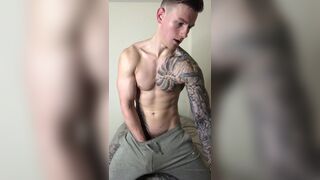 Jack Wilson Cums On His Undies BussyHunter.com (Gay Porn Videos xxxx)