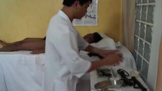 Bareback in the Clinic Doctor Twink - Amateur Gay Porn