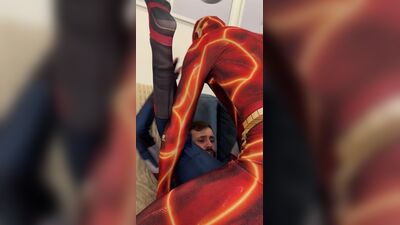 OnlyFans - Flash vs Captain America - Edu Scot - free gay porn