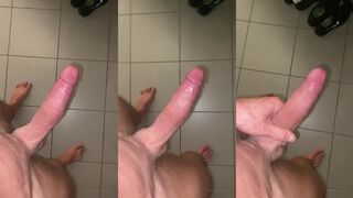 adorable youngster lukas novy stroking massive cock solo