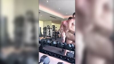 Daniel Montoya & Huge Ajax - Caught Fucking in the Gym