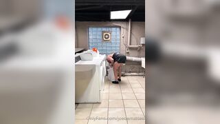 Joe DeMatteo fucking a guy while doing laundry