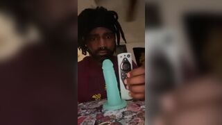Horny Deep Throats Dildo & Cums Hard ¦ Bare kingpapabare - SeeBussy.com