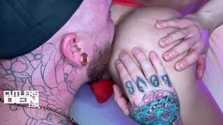 Austin Sugar Gets Fucked and Bred by Johny Walker for Cutler's Den Cutlers Den - Amateur Gay Porn