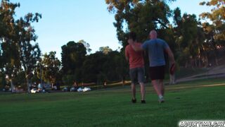 this was so hot daddy is eager to learn his boy asher day how to suck cock