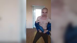 Very wild aggressive masturbation and cum⁄ripping shirt off⁄loud moaning⁄strong male orgasm⁄dominant KyleBern - Gay Porno Video