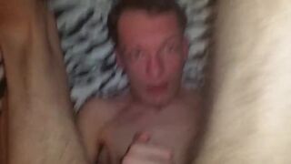 Very horny teen cums inside his mouth and then slowly spits it out Peter bony - Gay Porno