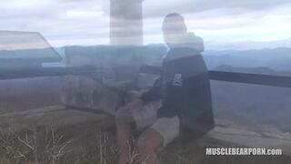 Raw Breeding at 3500 Feet--it's like Fucking on Top of the World Muscle Bear Porn - Gay Porno