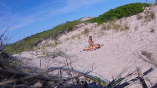 8-1-18 beach sex with Austin Wolf far view - Bussyhunter.com - Gay Porn