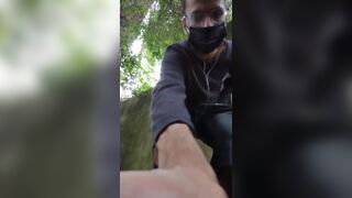 fast pee shoot in this tiny florest nathan nz - Gay Porno