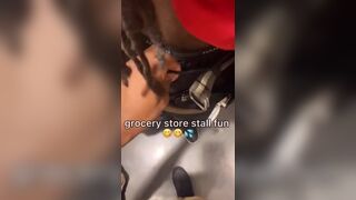 DL DARKSKIN HOOD DREAD HEAD NIGGA FUCKS ME IN GROCERYSTORE BATHROOM Blackkjuicy - Gay Porno Video