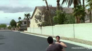 My and my Bros were Cruising Campus, Hangin Out, Hitting on Chicks Frat X - Gay Porno Video