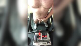 FORESKIN FETISH;Demonstrating how the Safety Key Clips to my Foreskin when I’m Naked on my Treadmill Jetsfan1983 - SeeBussy.com