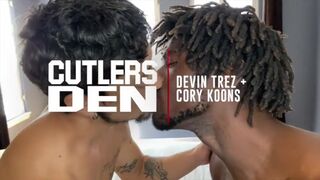 CUTLERSDEN DEVIN TREZ CORY KOONS INTERRACIAL BB RAW FUCK Cutlers Den - Gay Amateur Porno