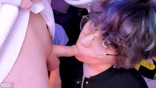 College Frat Slut gives Head to Kind Twink Jock (huge Cock) Hunnypaint - SeeBussy.com