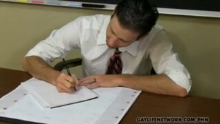 Horny Student Cheats with the Teacher Gay Life Network - Gay Porno Video