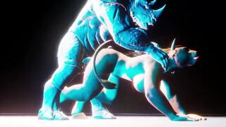 Furry Eva loves a huge furry cock YR Lesnik - Gay Porno