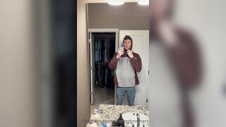 TSB - Big bro strips down in front of the bathroom mirror - 47 secs - A Gay Porno Video