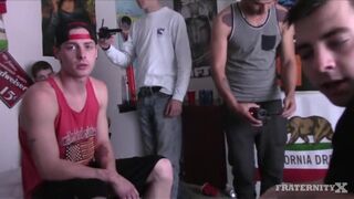 Time to Pay Rent, now Bend over and get Ready for this Dick Frat X - Gay Porno Video