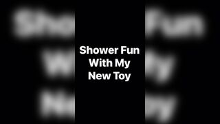 Masturbation in the Shower with my new Toy Jetsfan1983 - SeeBussy.com