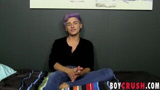 Fairy Skyler Williams talks about his sexual experiences Boy Crush - Amateur Gay Porno 2