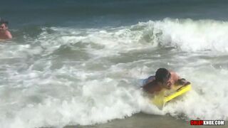 Hot Boys Fuck RAW on a Beach Colby Knox - A Gay Porno Video