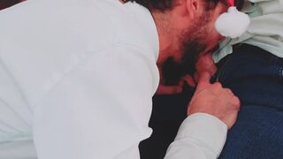 CHRISTMAS BLOWJOB UNCUT SUGAR DADDY Fabricio Rio Verde - Amateur Gay Porn 2